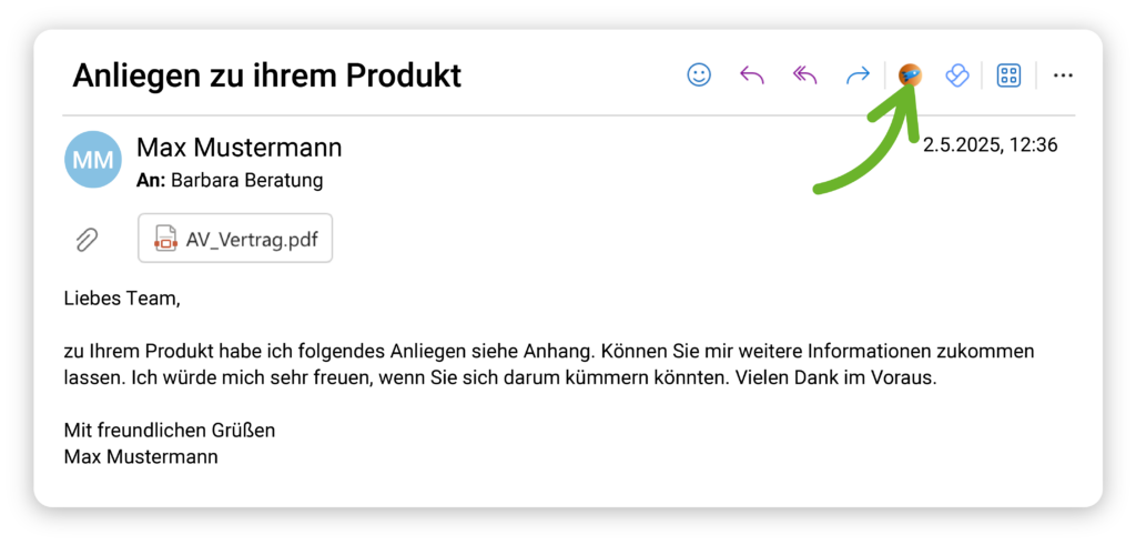 The new Outlook add-in